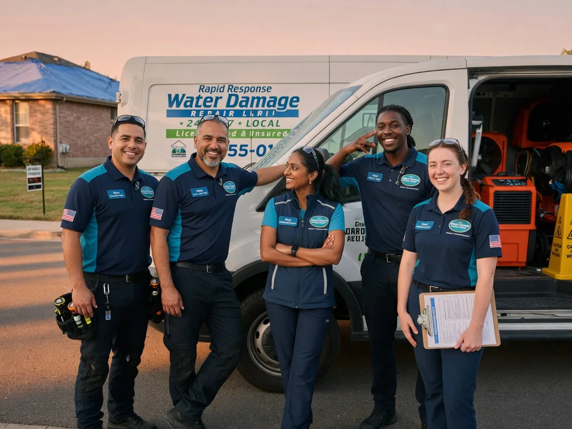Water Damage Restoration company in Lindsay, TX