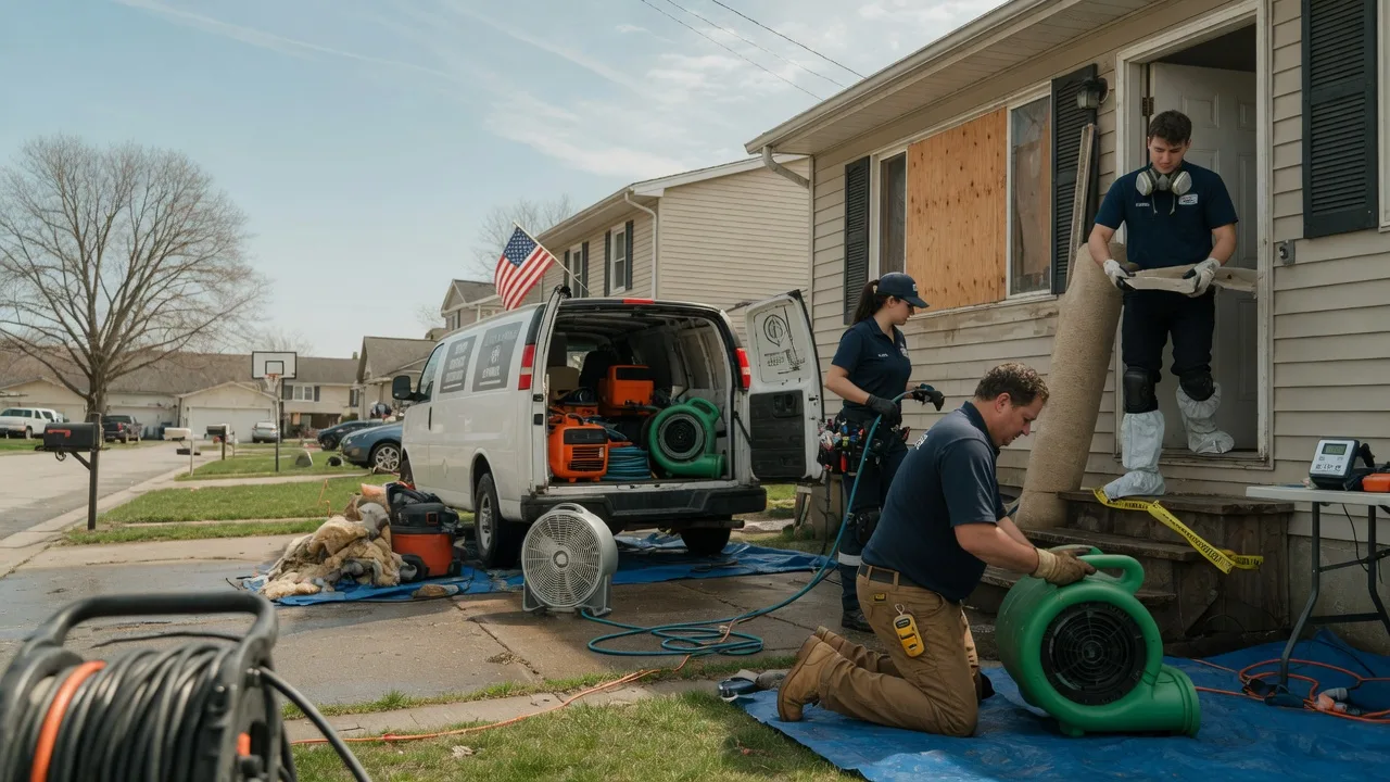 Water Damage Restoration in Lindsay, TX near me